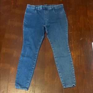 Time And Tru Blue Denim Jeggings XL 16/18